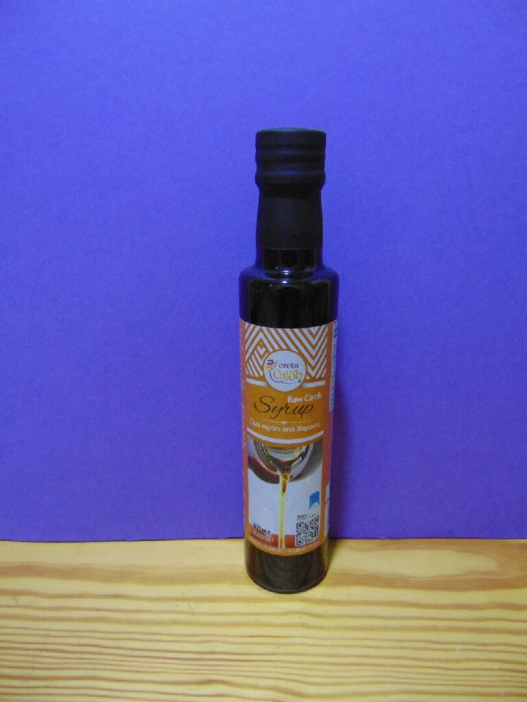 Creta Carob Raw Carob Syrup 350gr Bakaliko Your Delicatessy Shop